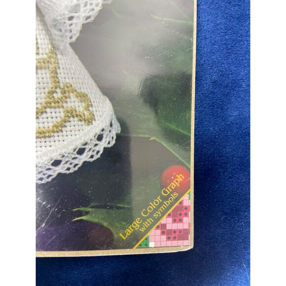 Design for the Needle Holiday Ribbon Embroidery cross stitch‎ Angel Kit ~ CHURCH - Picture 7 of 8